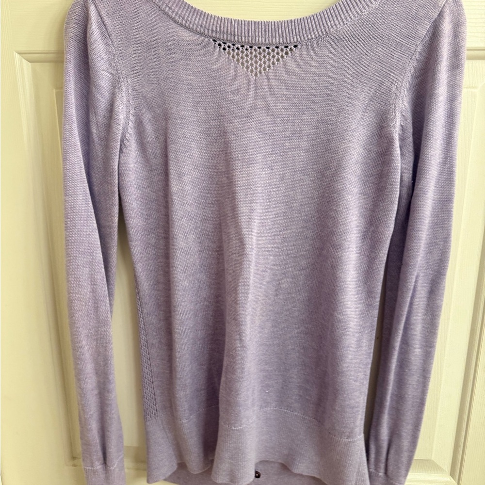 Lululemon Lavender Knit Sweater
